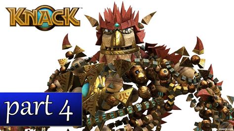 Knack Gameplay Ch 3 Another Way In Ps4 Walkthrough Hd Part 4