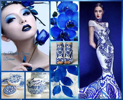 China Blue By Reyhan Seran Dursun Beautiful Collage Color