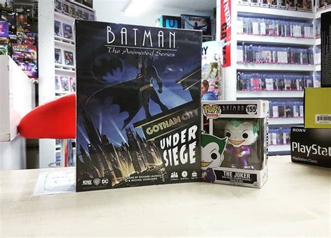 Batman The Animated Series Gotham City Under Siege Is A Board Game