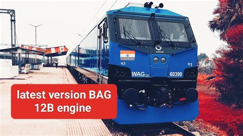 Latest Version Wag 12b Engine In Indian Railway Sujit Nok Youtube