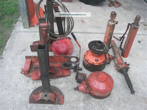 1 Lotofj20 Ditch Witch Parts Gear Boxes Cylinders Auger And More
