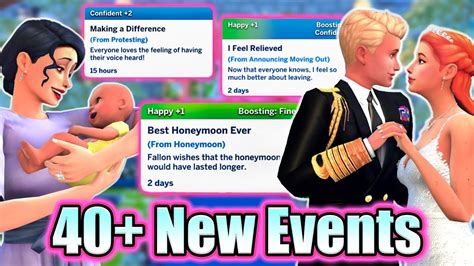 Sims 4 Event Mods Kawaiistacie This Mod Adds Over 30 Social Events