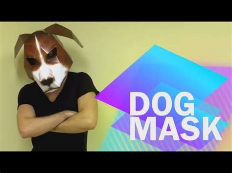 Next, cut out some triangles and round off the corners to make them soft like dog ears. How to make Dog Mask from paper | DIY | Handmade - YouTube