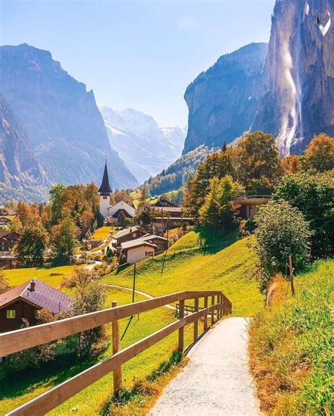 Most Breathtaking Small Towns Lauterbrunnen Switzerland 🇨🇭 Valley