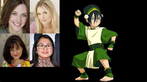 Animated Voice Comparison Toph Beifong Avatar Youtube
