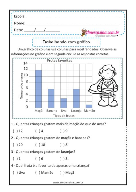 ATIVIDADES EDUCATIVAS DE MATEMÁTICA PESQUISA DE DADOS E GRÁFICOS Gráficos de matemática