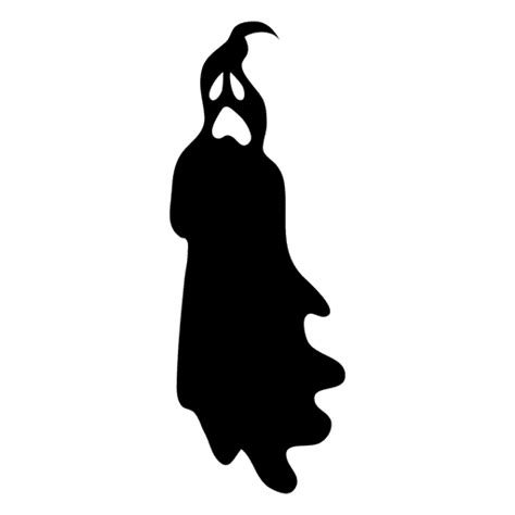 Black Ghost Silhouette 10 Transparent Png And Svg Vector File