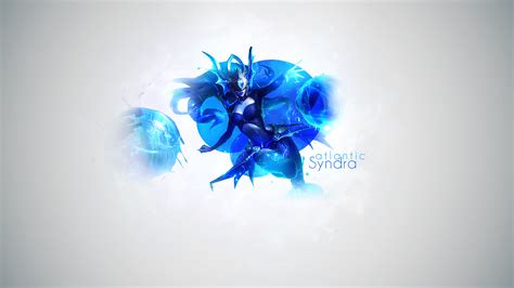 Wallpaper Illustration League Of Legends Blue Syndra Apc Art