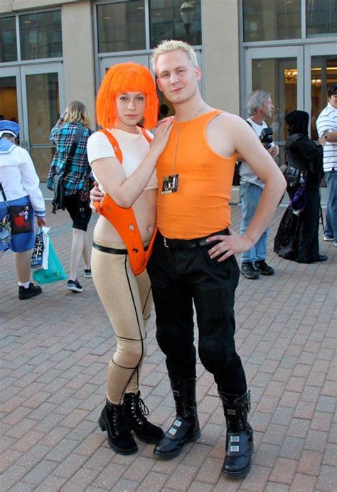 Leeloo And Korben Dallas From The Fifth Element Fifth Element Costume