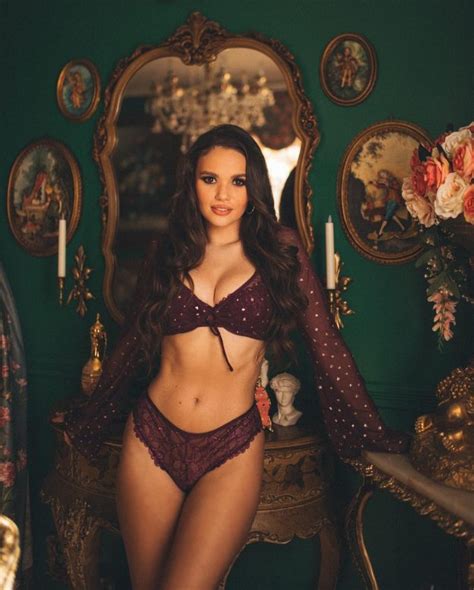 Madison Pettis Sexy In 3 Sets Of Savage X Fenty Lingerie 13 Photos