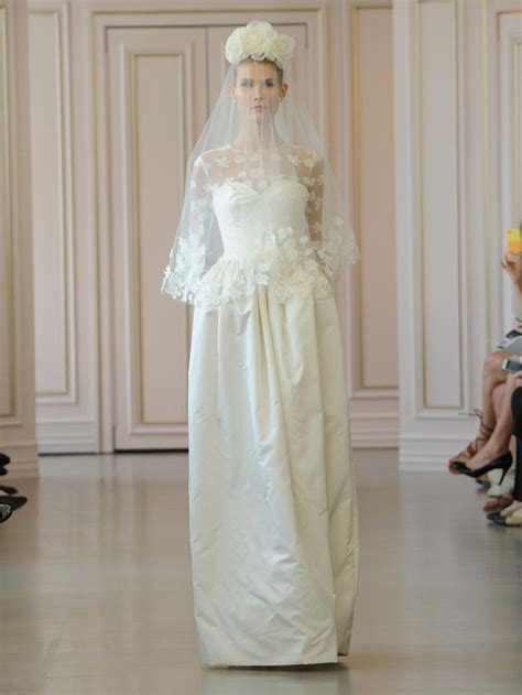 See Oscar De La Renta Wedding Dresses From Bridal Fashion Week Oscar