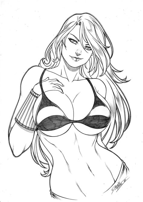 Black Widow By Daniele Torres Sexy Drawings Comic Books Art Comic Artist