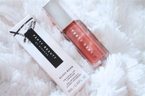 Fenty beauty gloss bomb universal lip luminizer delivers explosive shine, in seven universal shades handpicked by rihanna herself to be the ultimate… Beauty Review: Fenty Beauty Gloss Bomb — Vanessa Kingson
