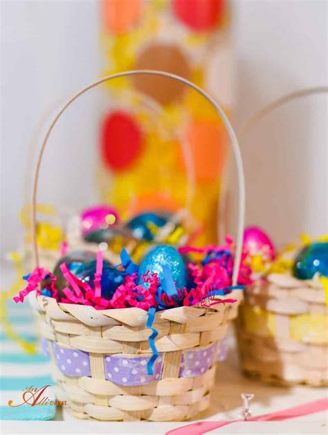 Whimsical Easter Mantel Easy And Inexpensive An Alli Event