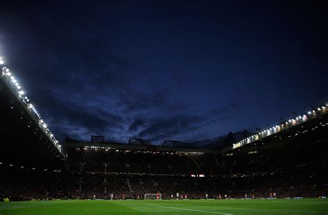 Stadium Backgrounds Old Trafford Night Wallpaper Cave 090