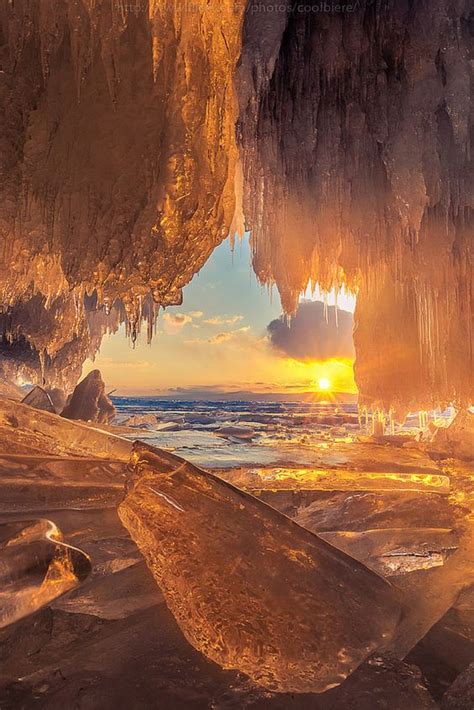 Fire Cave Lake Baikal Russia Photographed By Coolbiere Want To