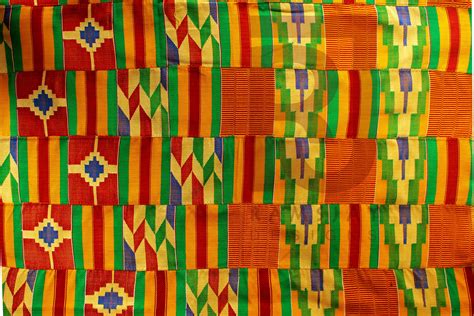 Handwoven Multicoloured Kente Cloth Kente Ashanti Kente Ghana Kente 6