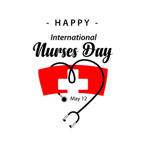 It is crazy to think about a world without nurses. Happy international nurses day vector sjabloonontwerp ...