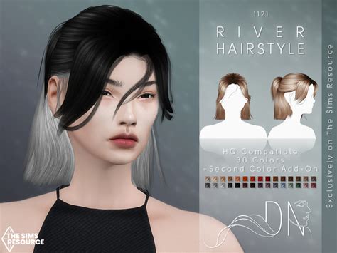Sims 4 Jason Hairstyle V2 By Darknightt The Sims Book