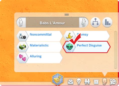 Mod The Sims Alien Disguise Tweaks The Perfect Disguise Trait