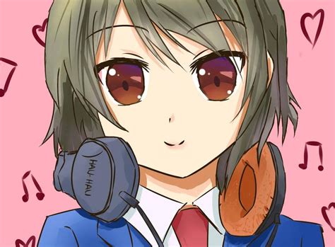 Anime Cat Headphones Girl Bruin Blog