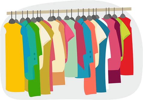 Clothes Closet Illustration 1423×1000 Pixels Clip Art Clothes