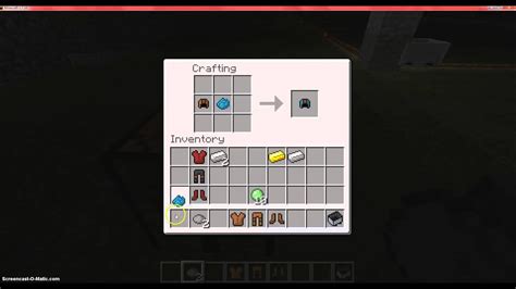 Minecraft How To Dye Leather Armor Webbshannon19683 Youtube