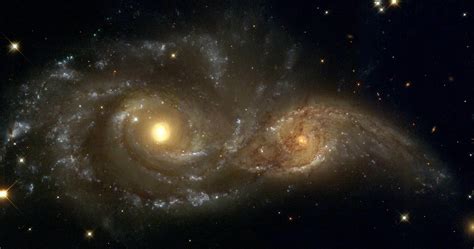 Galaxy Collision 4k Ultra Hd Wallpaper Galaxy Ngc Spiral Galaxy