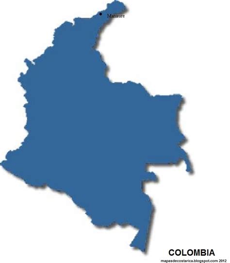 Silueta De Colombia