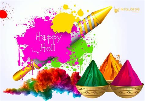 Intellisteps Team Wishes You A Very Happy And Colorful Holi Happyholi