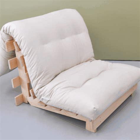 If you have limited space and a lot of guests, a futon is a perfect solution. 'LIDA' Futon Folding Bed | INNATURE