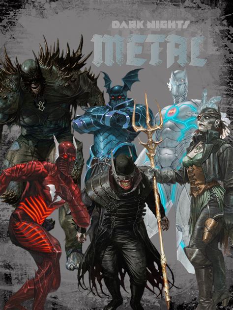 Dark Knights Metal Poster By Dylanl68 On Deviantart