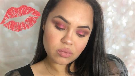 Pink Mauve Makeup Tutorial Youtube