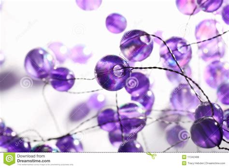 Purple Beads Royalty Free Stock Photos Image 11342488
