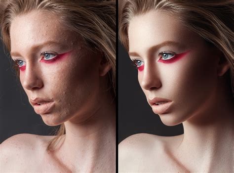 Make Up Before After On Behance