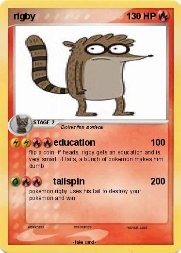 Pokémon Rigby 550 550 Education My Pokemon Card