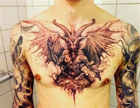 Satanic Tattoos Dark Art Tattoo Shadow Tattoo
