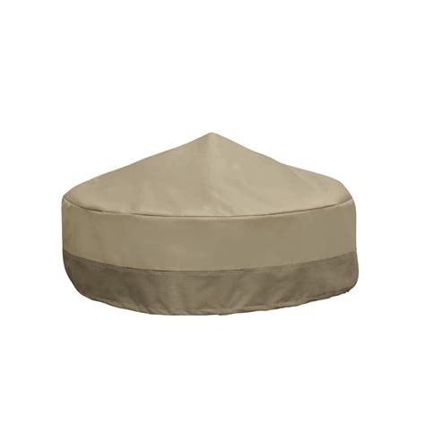 Yaheetech fire pit, 22in fire pit outdoor wood burning firepit bbq grill steel fire bowl with spark screen cover, log grate, poker for camping beach bonfire picnic backyard garden. Patio Armor Outdoor Round Fire Pit Cover | The Home Depot ...