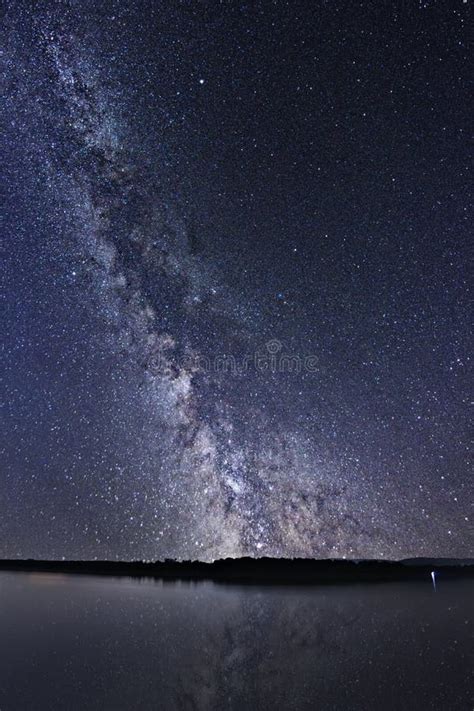 Milky Way Galaxy Beautiful Night Sky Stock Image Image Of Berenices