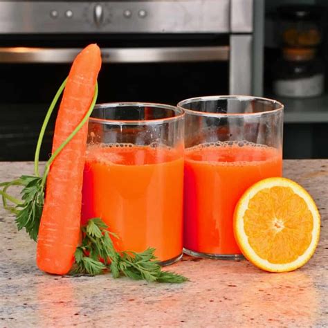 Freshly Squeezed Orange Carrot Juice Alphafoodie