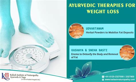 Ayurveda Therapies For Weight Loss