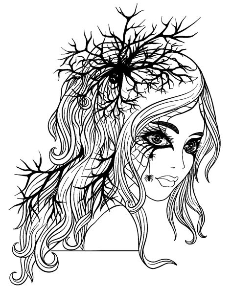 Horror Coloring Pages Coloring Pages For Kids And Adults