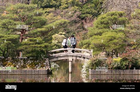 The Gardens As Ryoan Ji Temple Kyoto Japan Stock Photo Alamy