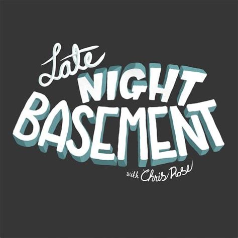 Late Night Basement Logotype Late Nights Typography Logo