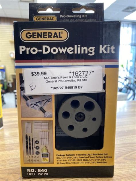 General Pro Doweling Kit 840 162727 Ebay