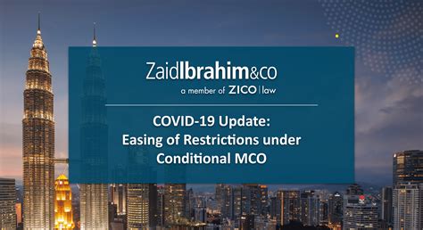 Ministry of health (moh) public health advisory. COVID-19 Update: Easing of Restrictions under Conditional ...