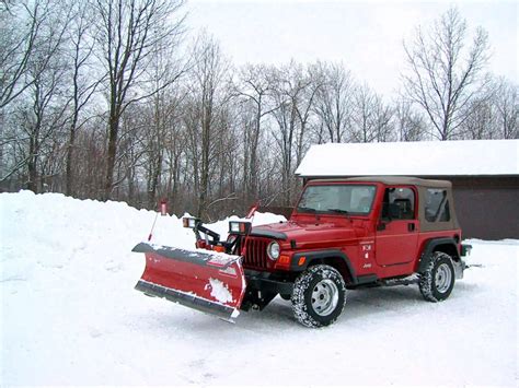 Jeep Wrangler Snow Plowing Can It Really Do It Your Jeep Guide