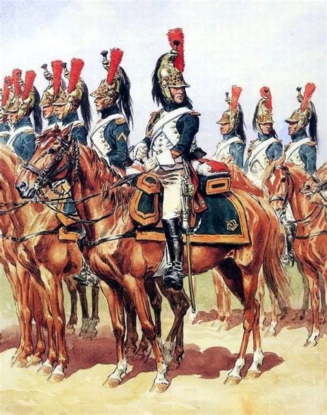 Nap France Dragoons By Lucien Rousselot Napoleon First French