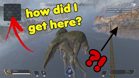 How To Fly To The Dinosaurs Apex Legends Youtube