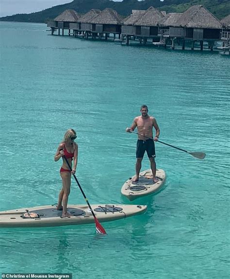 Christina El Moussa Soaks Up The Last Few Hours Of Her Honeymoon Trip To Bora Bora